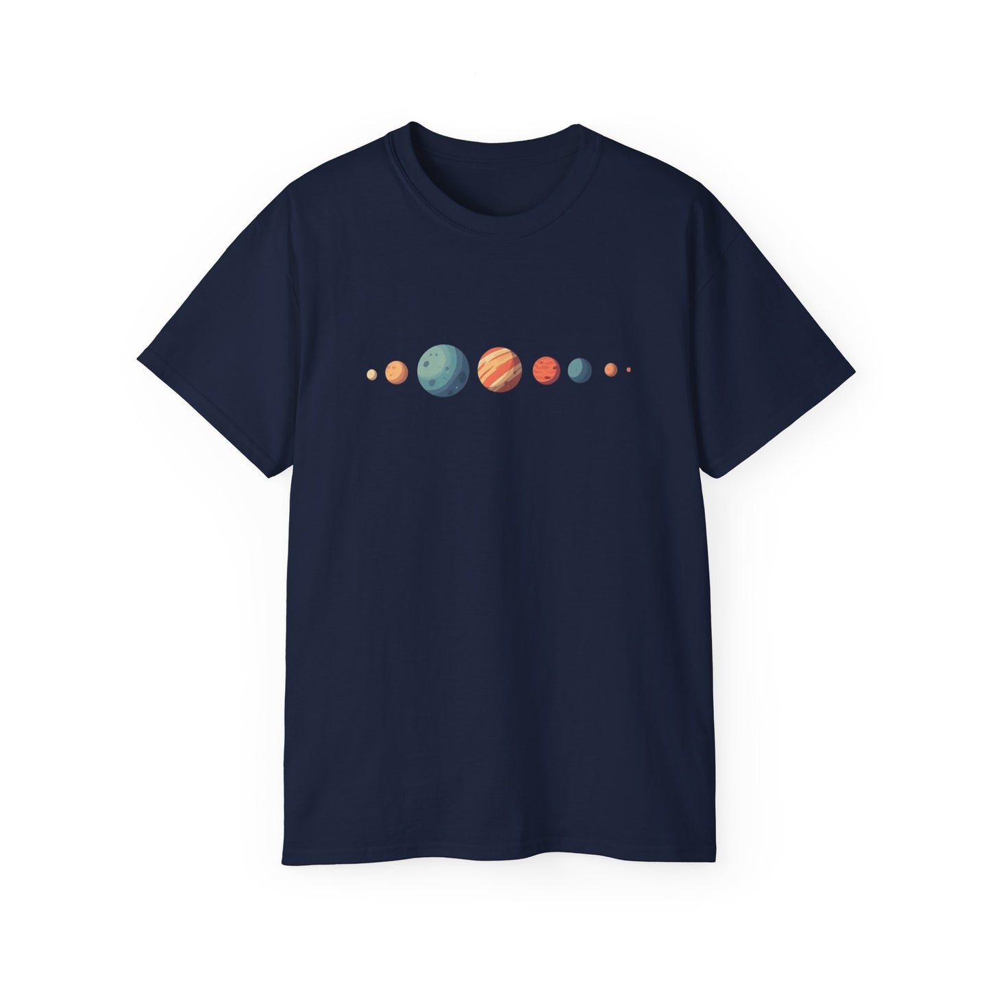 Planetary Alignment T-Shirt | Cosmic Balance | Celestial Geometry Tee | Vibrant Space Design | Astronomical Style