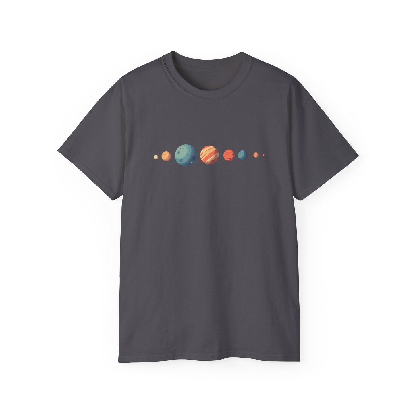 Planetary Alignment T-Shirt | Cosmic Balance | Celestial Geometry Tee | Vibrant Space Design | Astronomical Style